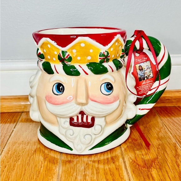 New Blue sky classic Christmas nutcracker mug - Picture 3 of 4